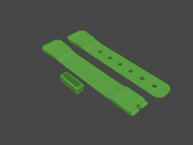 3D Printable Watch Band