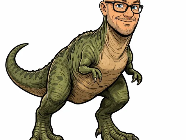T Rex model of Youtube content creator Jimmy