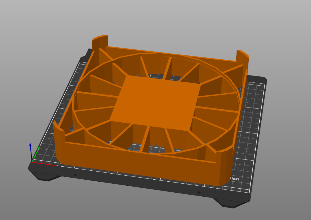 Planter Post Cap For 4x4 Fence Post By Adamh Glass Download Free Stl Model