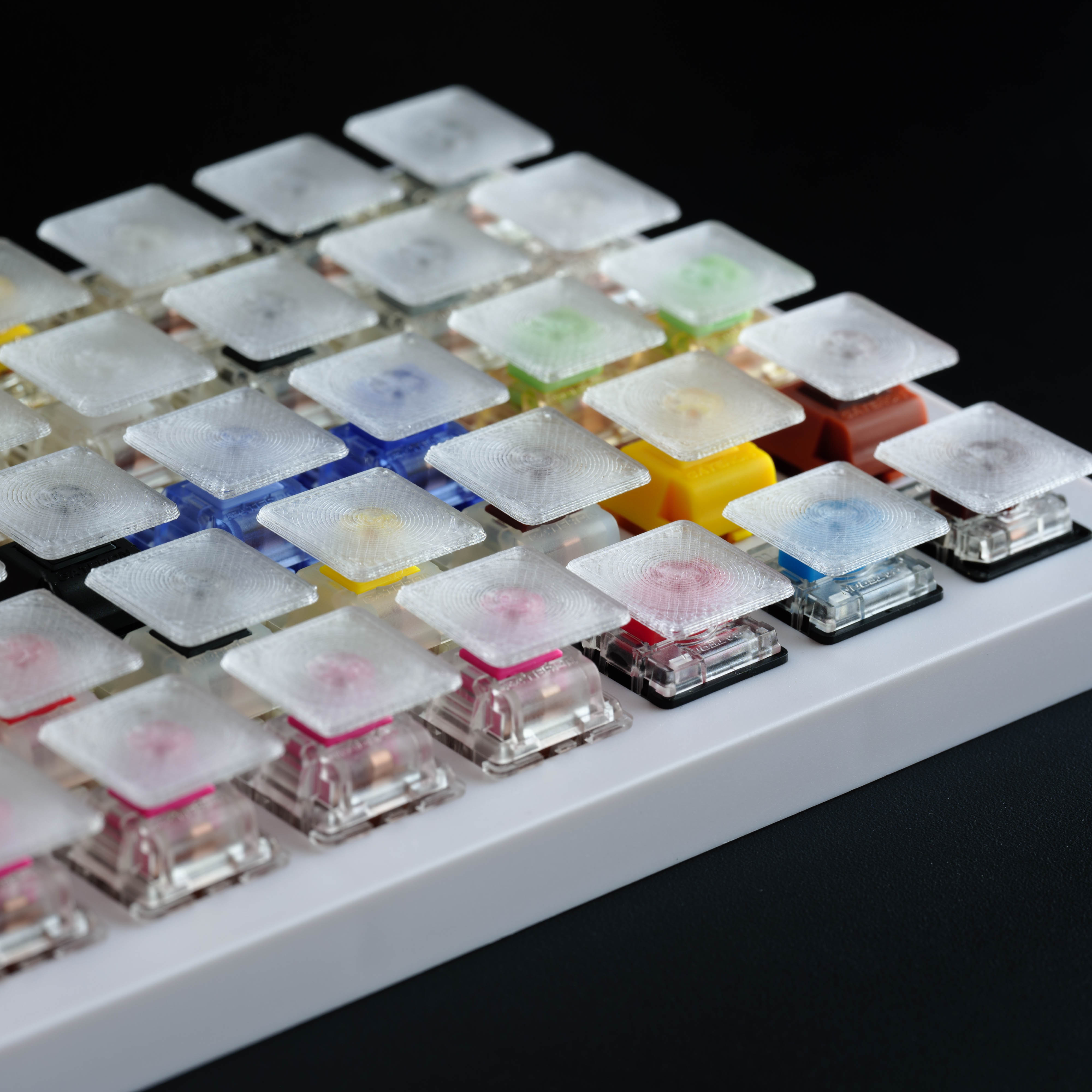 Minimal Flat Keycaps