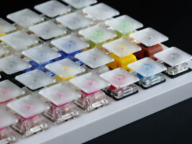 Minimal Flat Keycaps