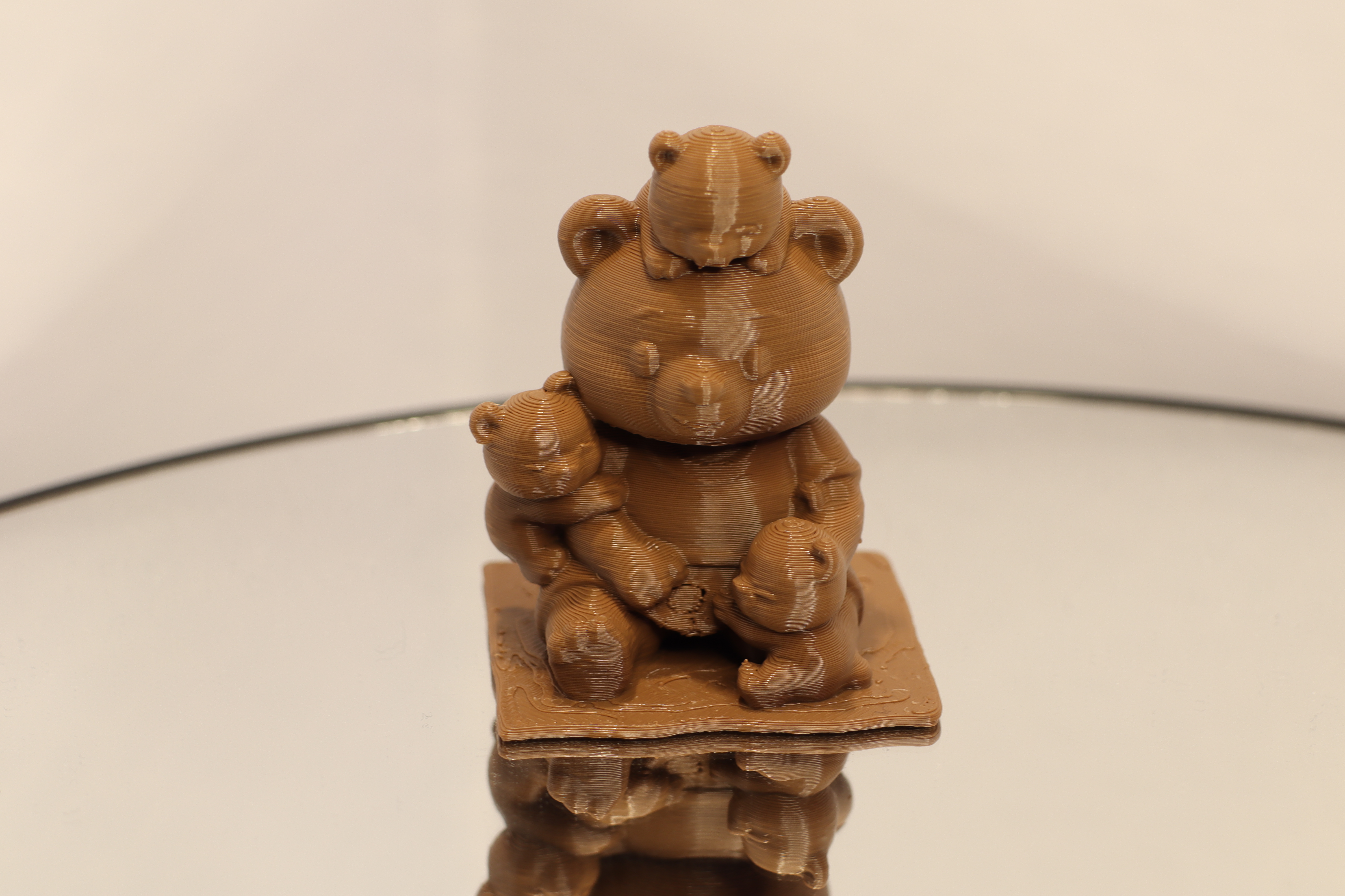 Momma Bear with her 3 Cubs
