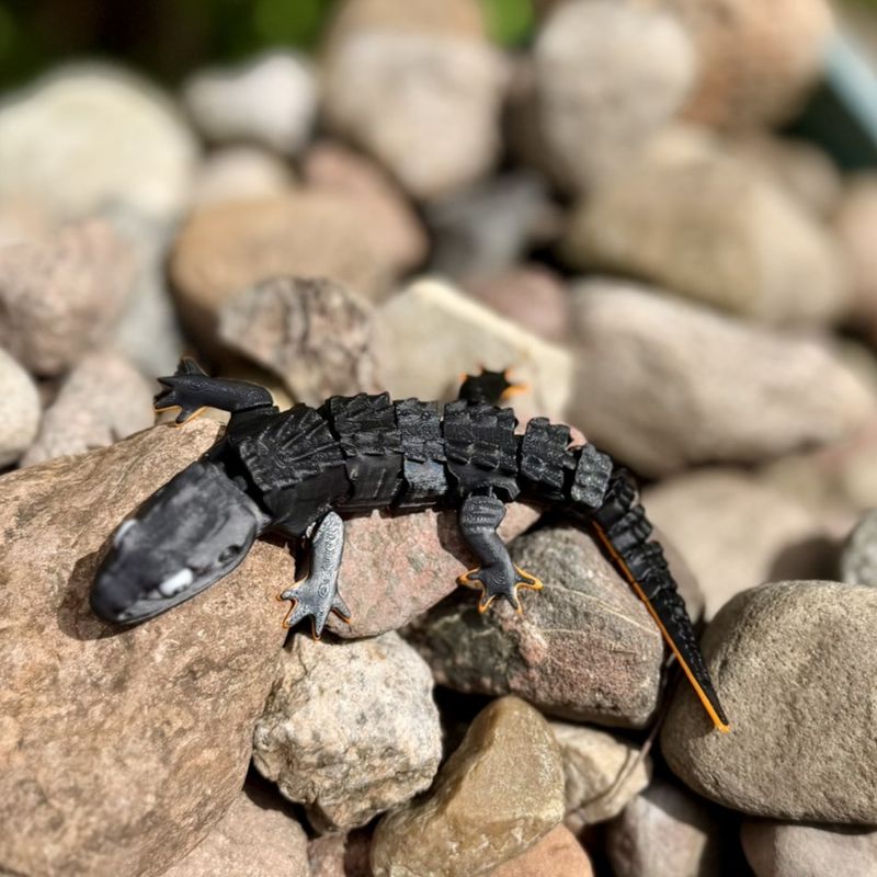 Articulated Lizard - Print in Place (No Supports) by Kuba Zw | Download ...