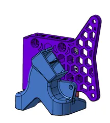 Delta-P fan duct V2-R2 for Slice Mosquito Hotend