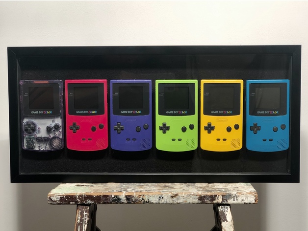 Game Boy Color Shadow Box