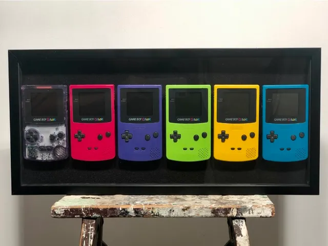 Game Boy Color Shadow Box