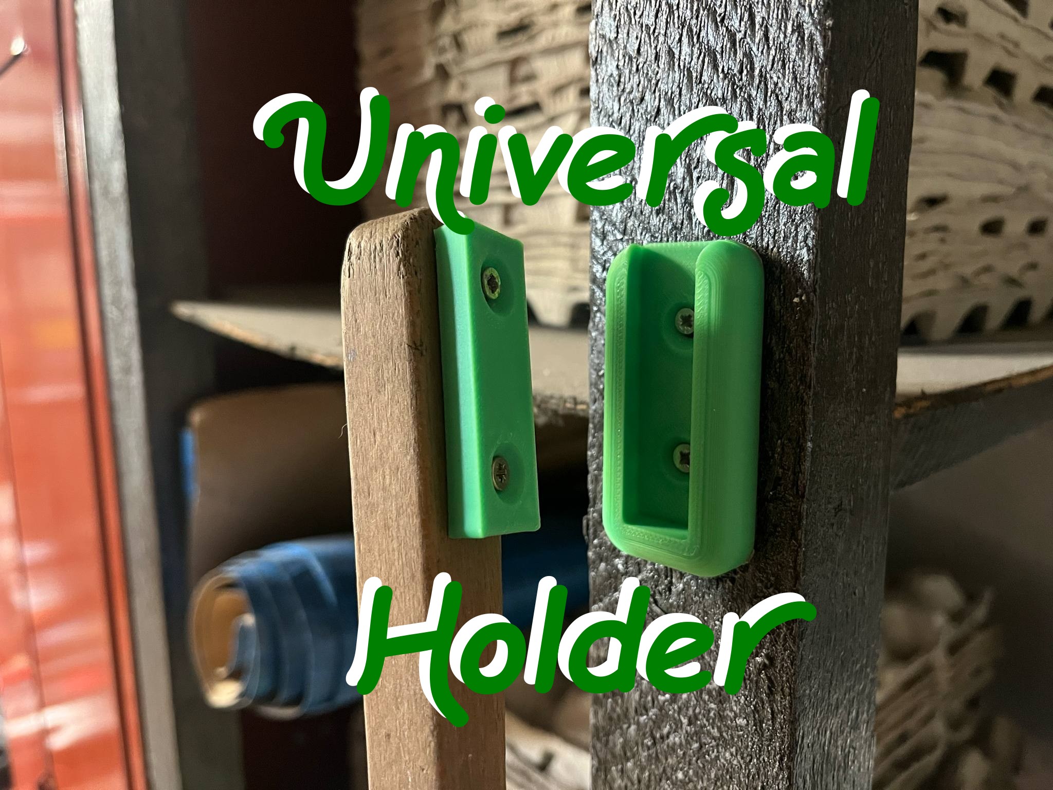 Universal tool holder, Easy to print