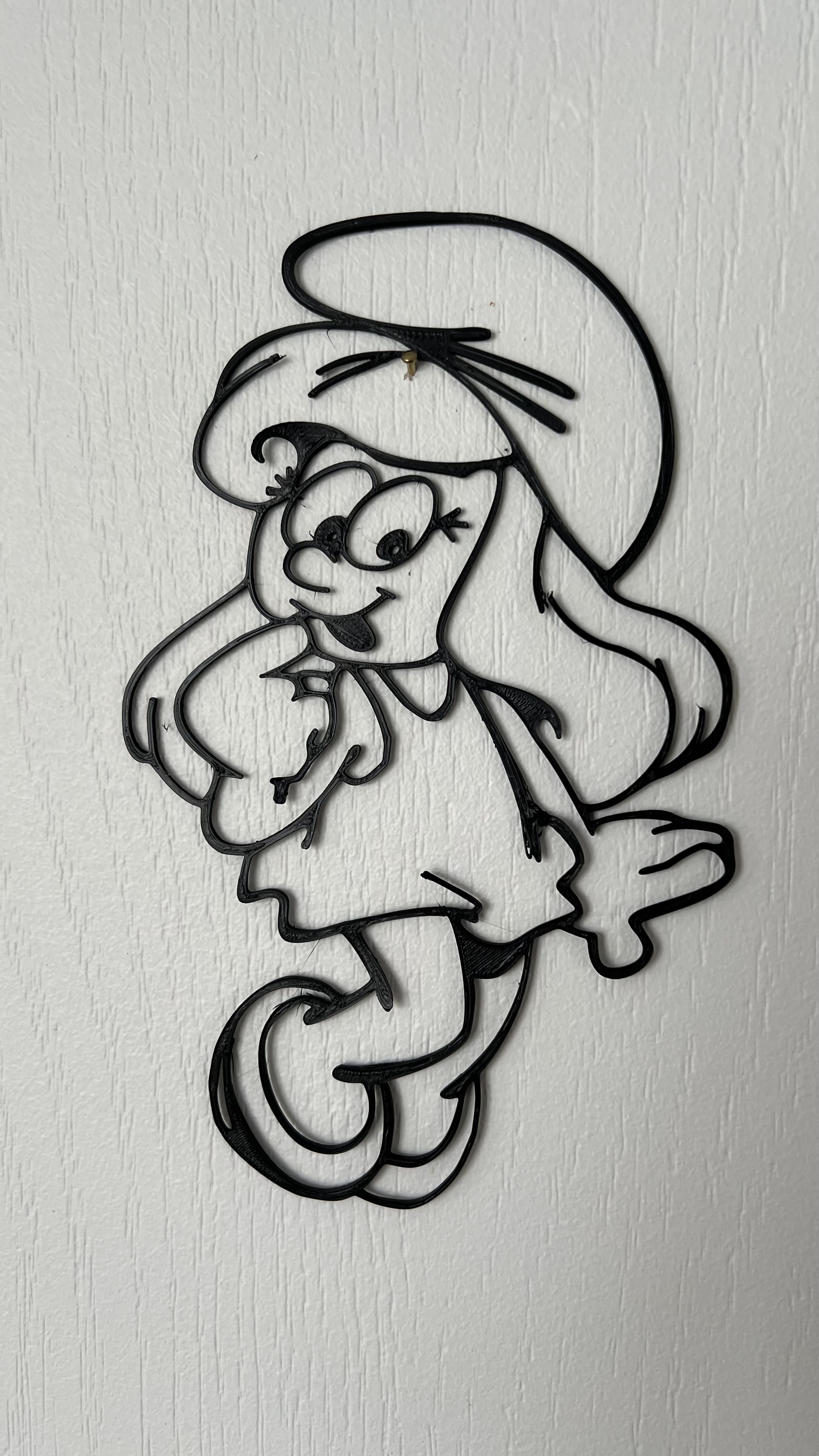 Smurfette Wall Art #1 (Schtroumpfette)