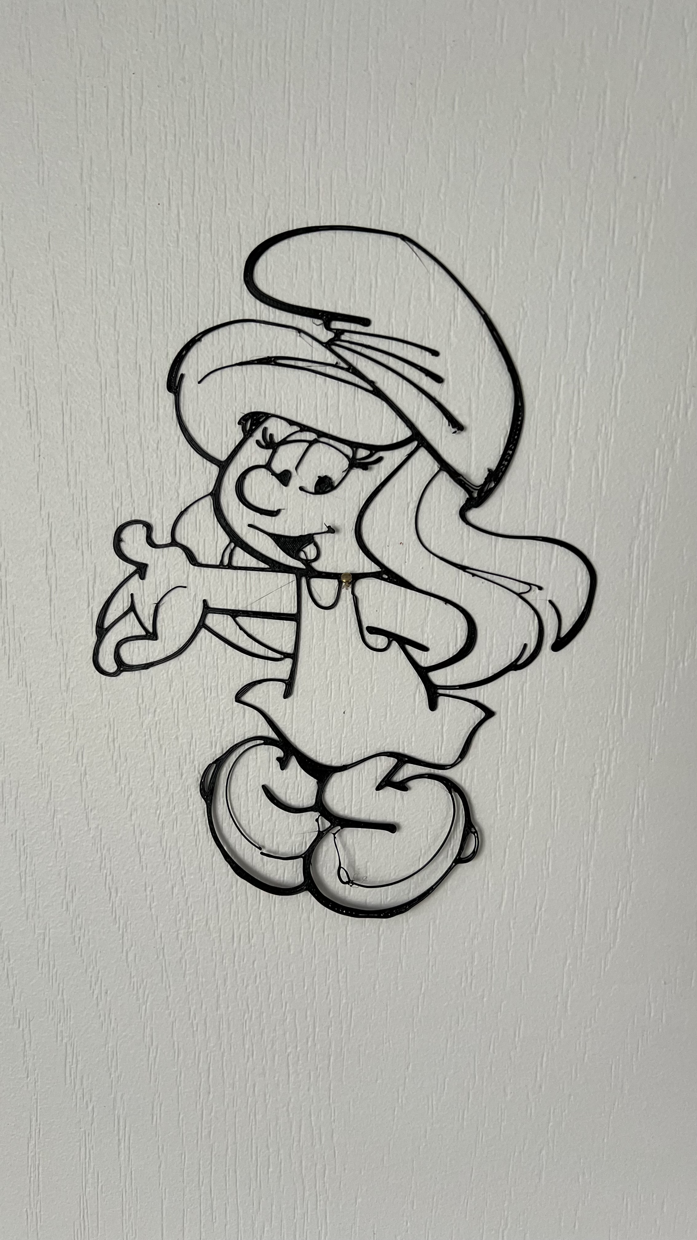 Smurfette Wall Art #2 (Schtroumpfette)