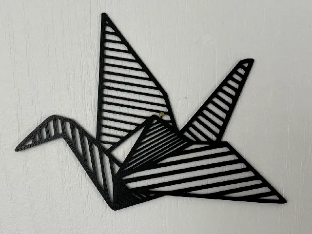 Origami Bird Wall Art