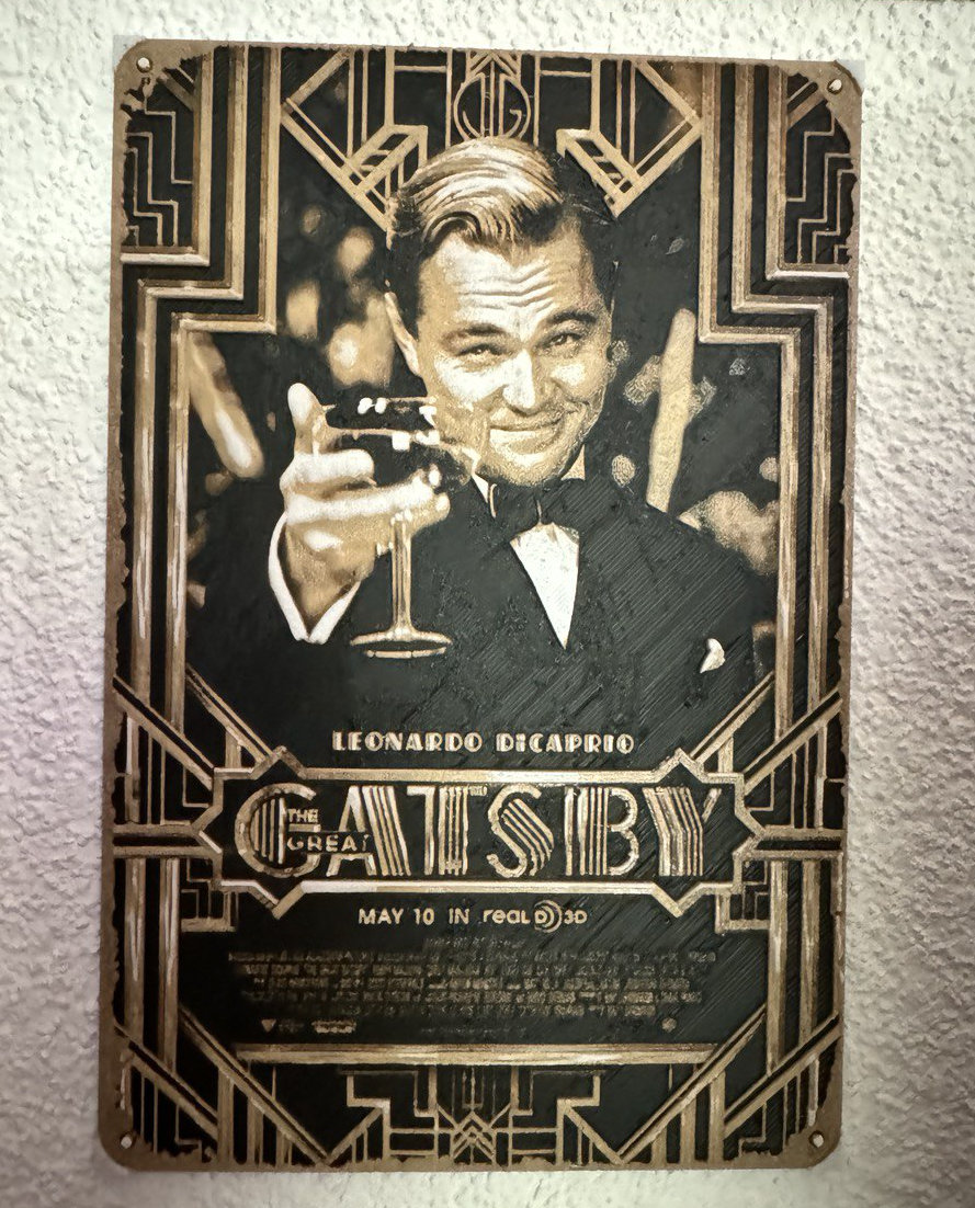 The Great Gatsby Poster Print