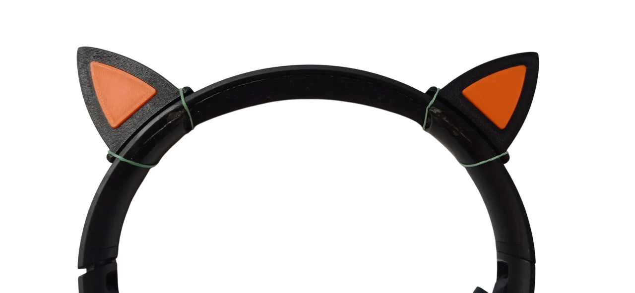 Miniatura 4 do modelo 3D Headphone Cat Ears