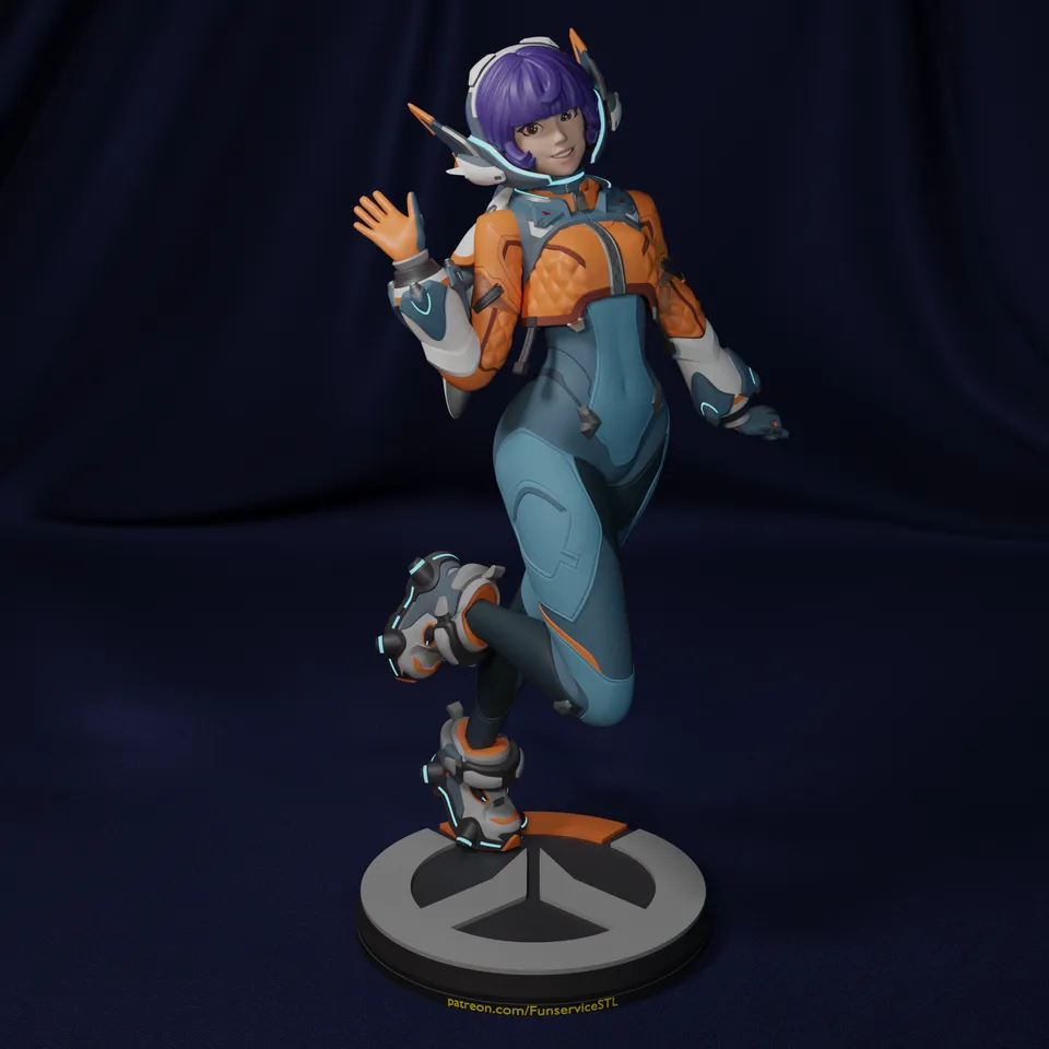 Juno from Overwatch by FunserviceStl | Download STL model