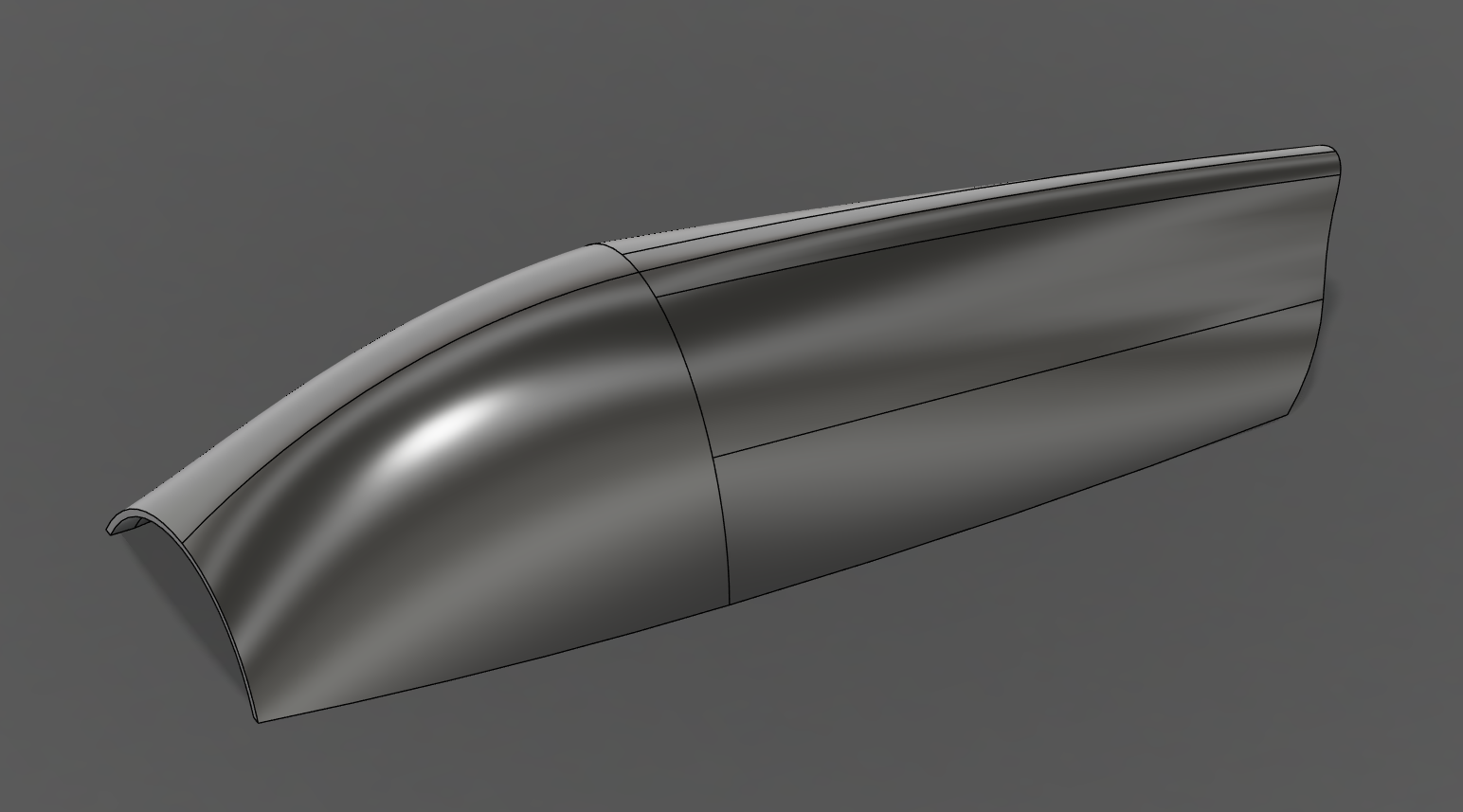 New Canopy for FJ-4 Fury