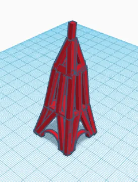 iffel tower by radioactivepigon | Download free STL model | Printables.com