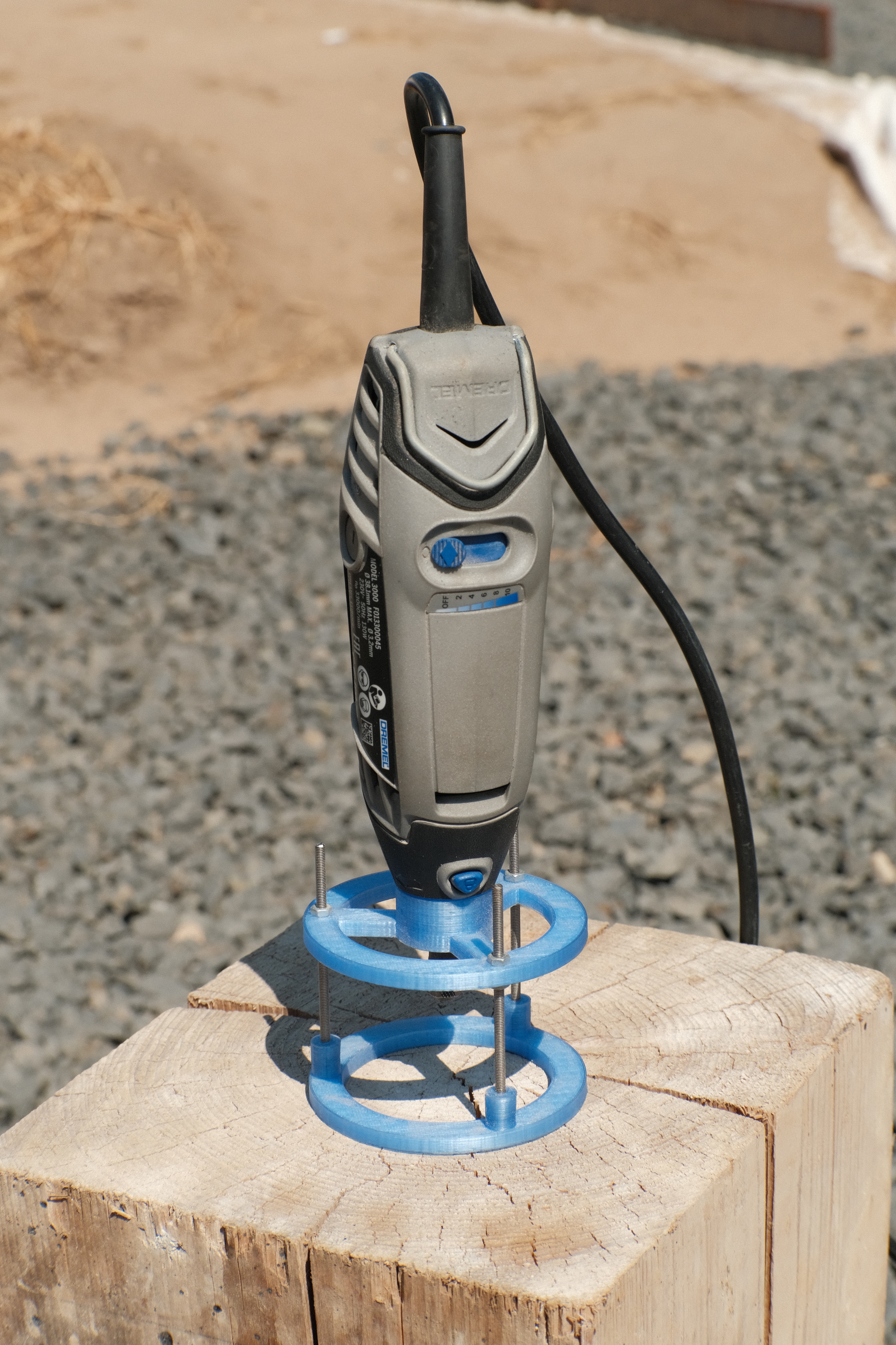 Accurate & Stable Dremel Router Adapter