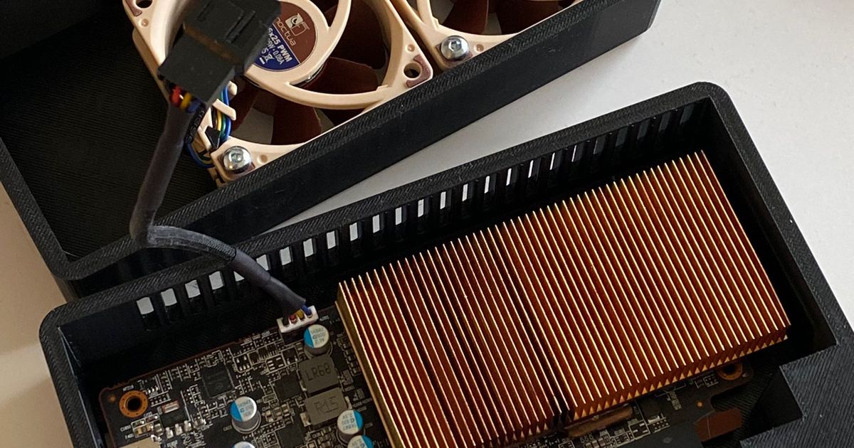 AMD RX 6400 eGPU Box von Felix M | Kostenloses STL-Modell herunterladen ...