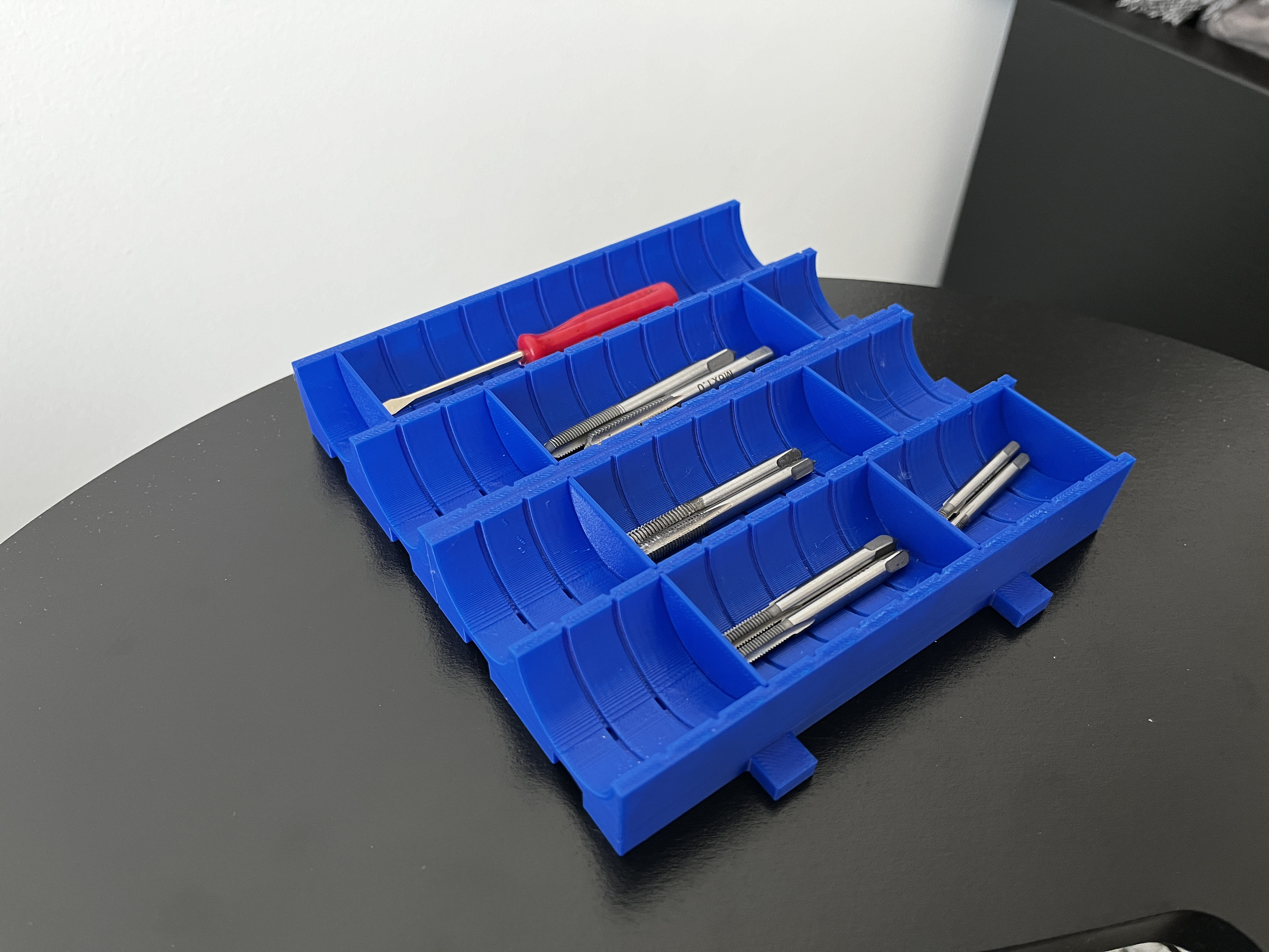 Miniatura 2 do modelo 3D Modular drawer organizer - Parametric
