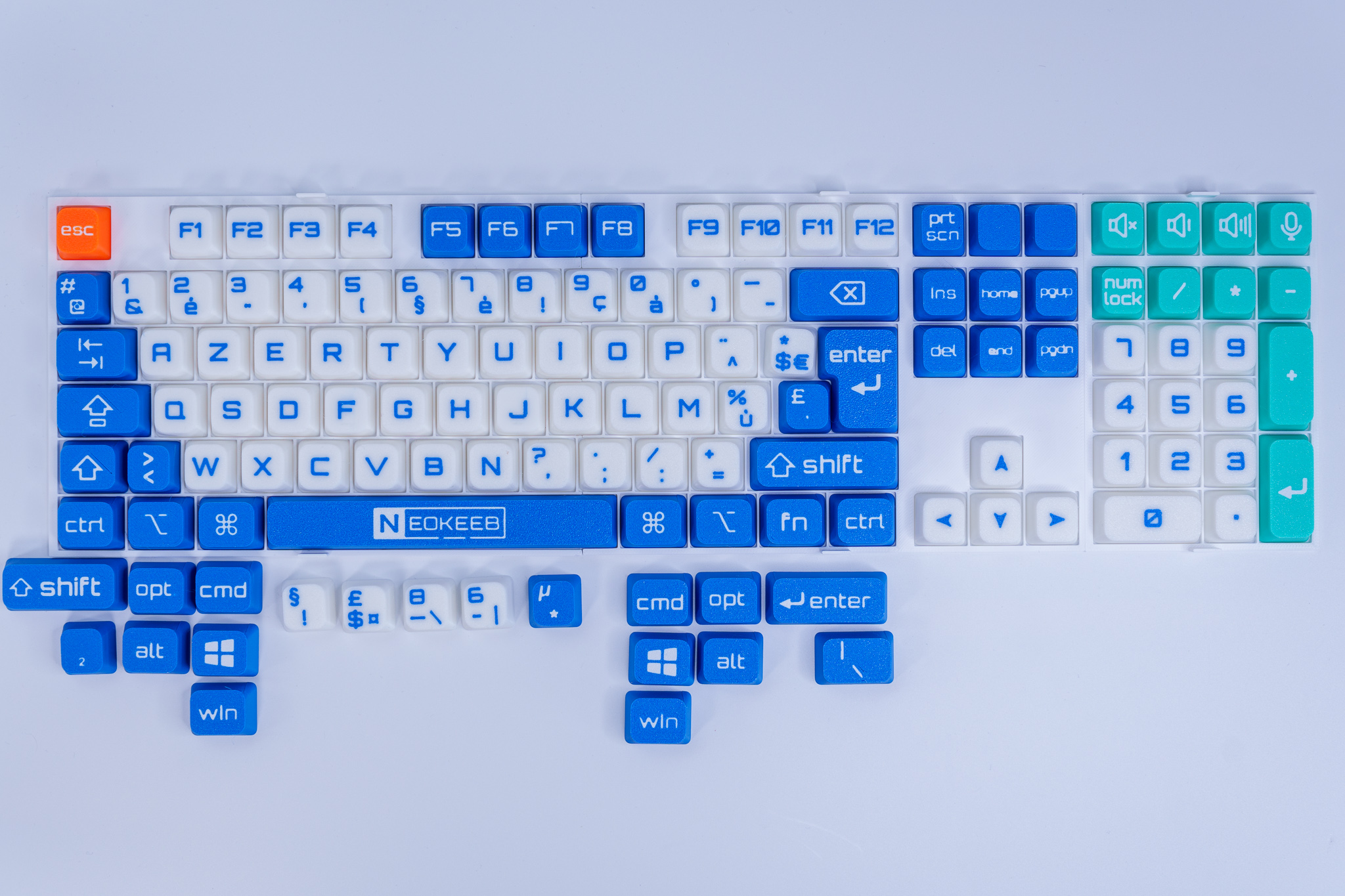 Full MX Keycaps Set N°2 - ISO-UK / ISO-FR / ISO-NORDIC / ANSI-US by ...