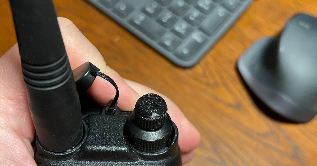 ICA25N Tuning Knob by dougmeek Download free STL model