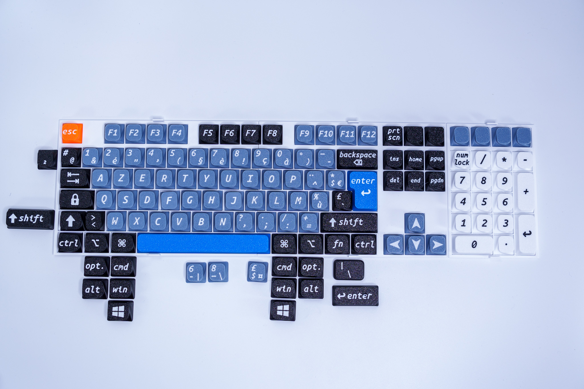 Full MX Keycaps Set N°3 - ISO-UK / ISO-FR / ANSI-US da Pokzy | Scarica ...