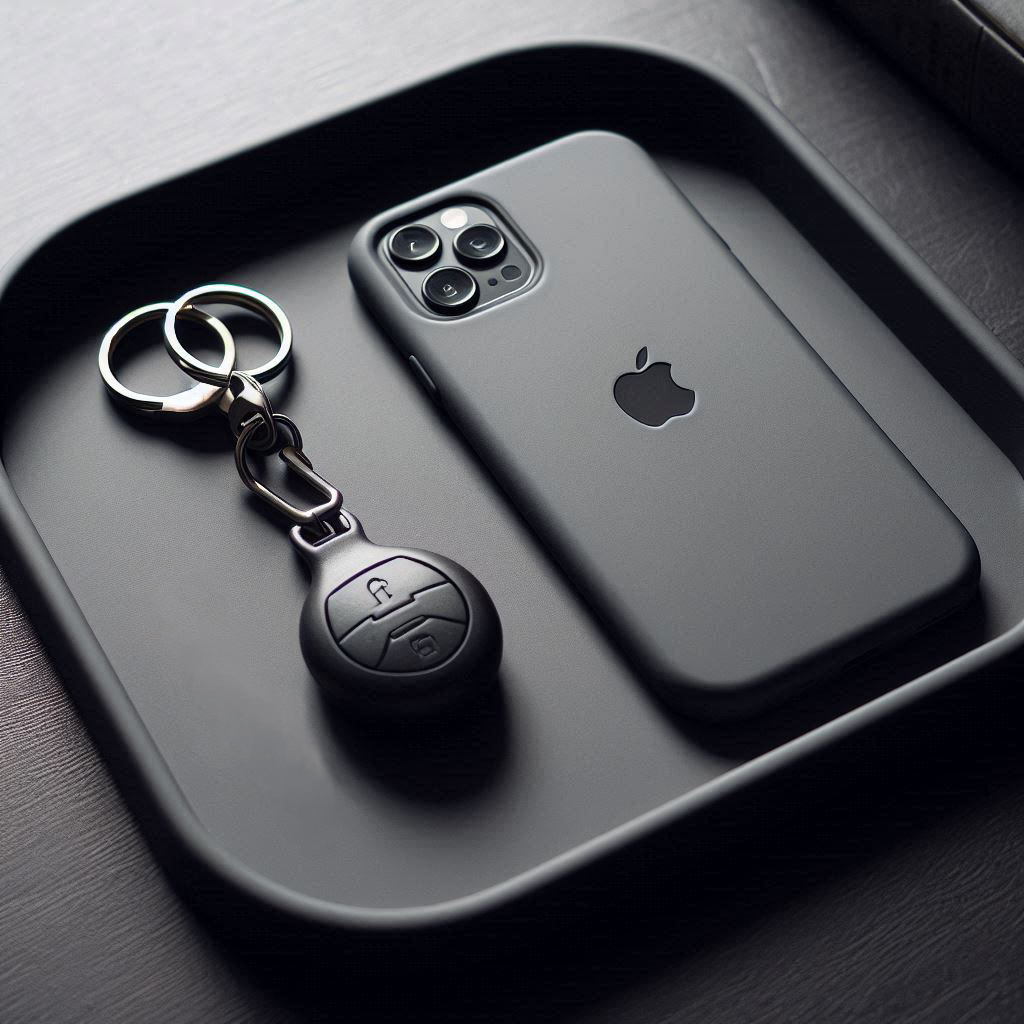 Key and Phone Tray 