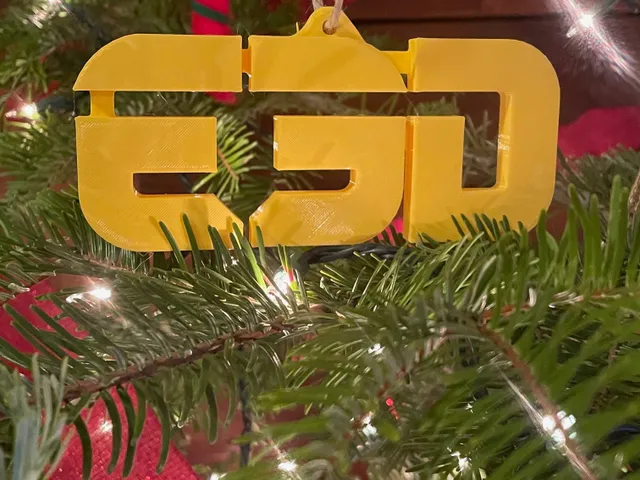 Customizable E3D Ornaments