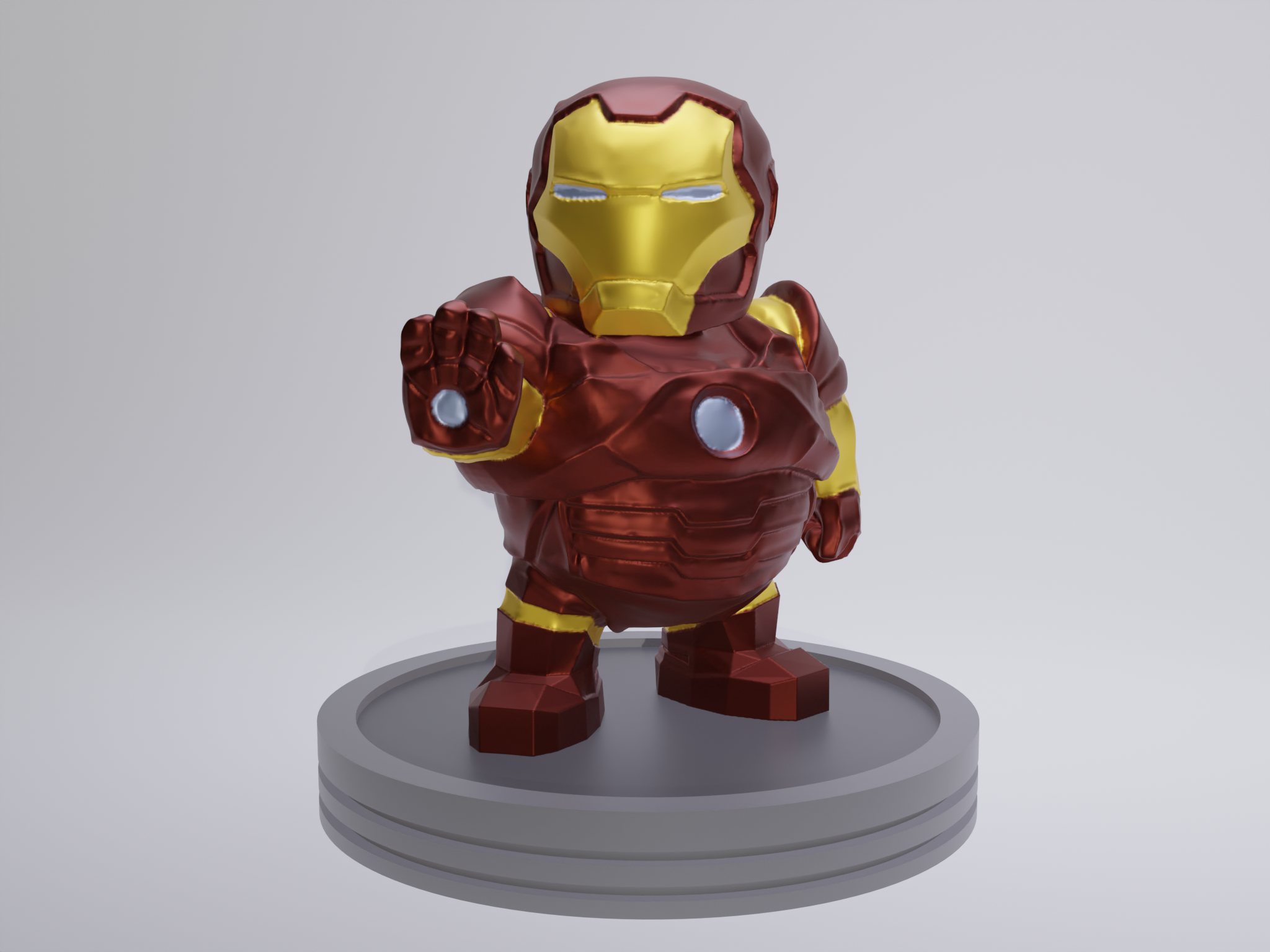 Fat iron man figure online