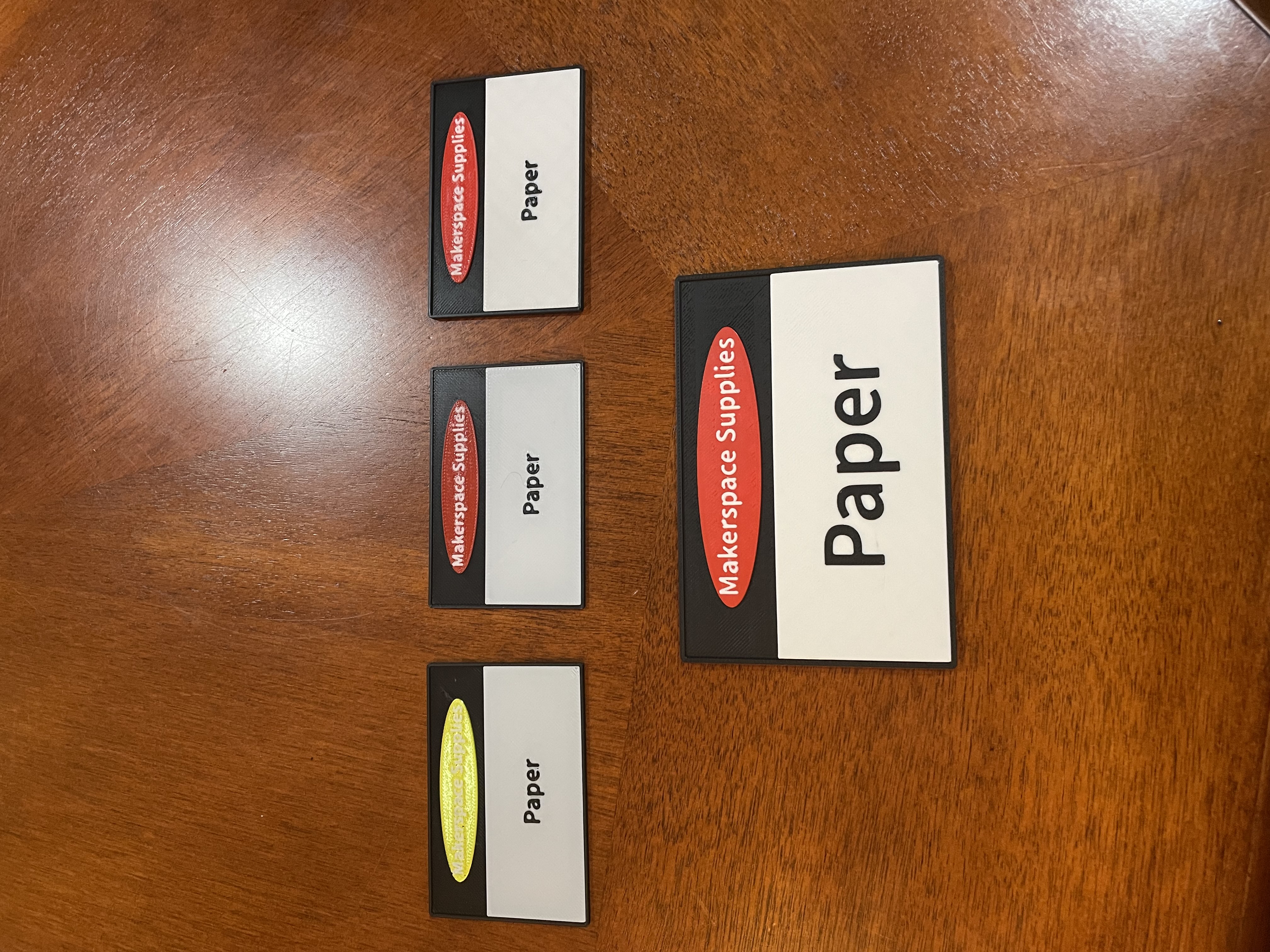 Makerspace Supply Signs v2