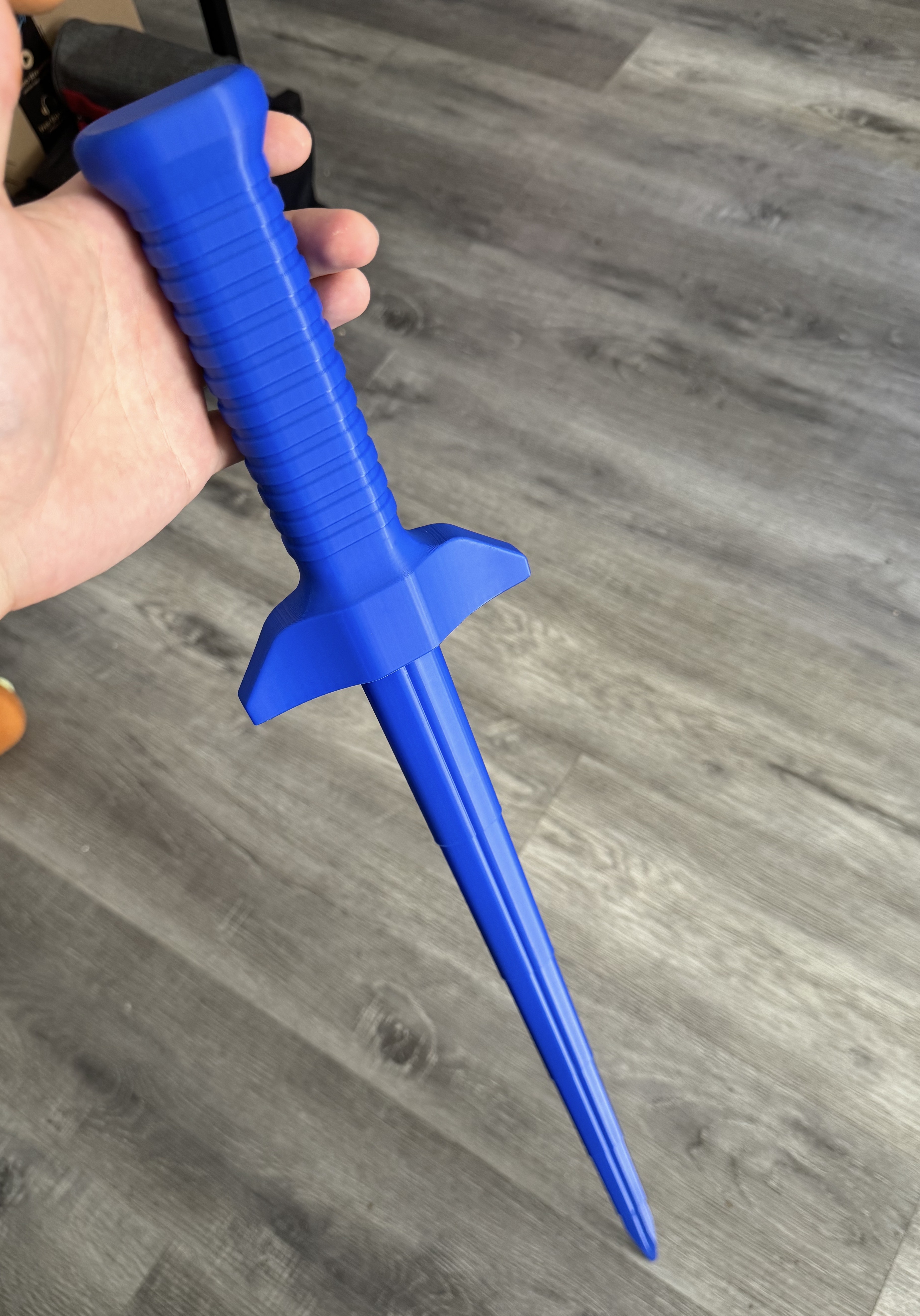 Miniatura 2 do modelo 3D Collapsing sword public domain