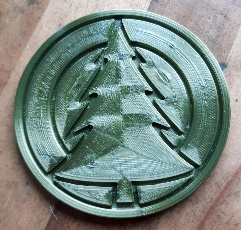 Xmas Tree Coaster