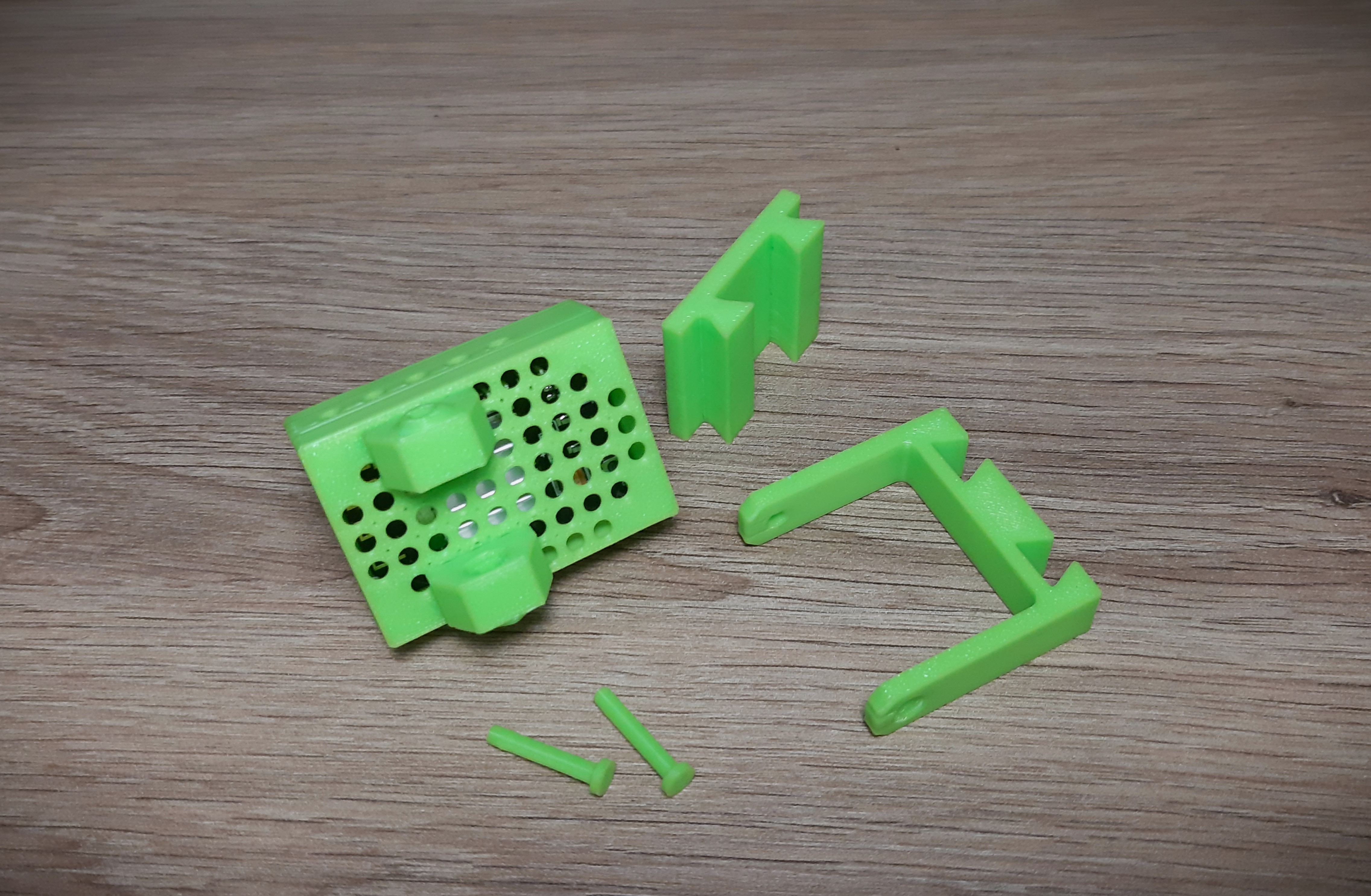 Miniatura 5 do modelo 3D Modular ESP32 CAM Case + Mount
