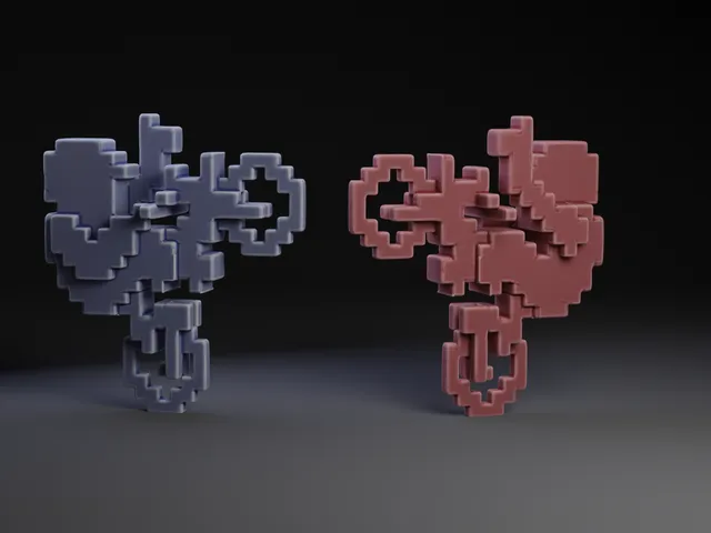 8 bit Atari Motorcycle