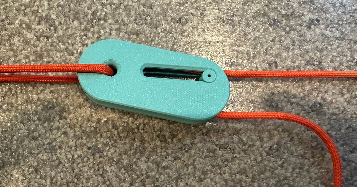 Auto-locking 180° Rope Tensioner (print-in-place) por David Makes ...
