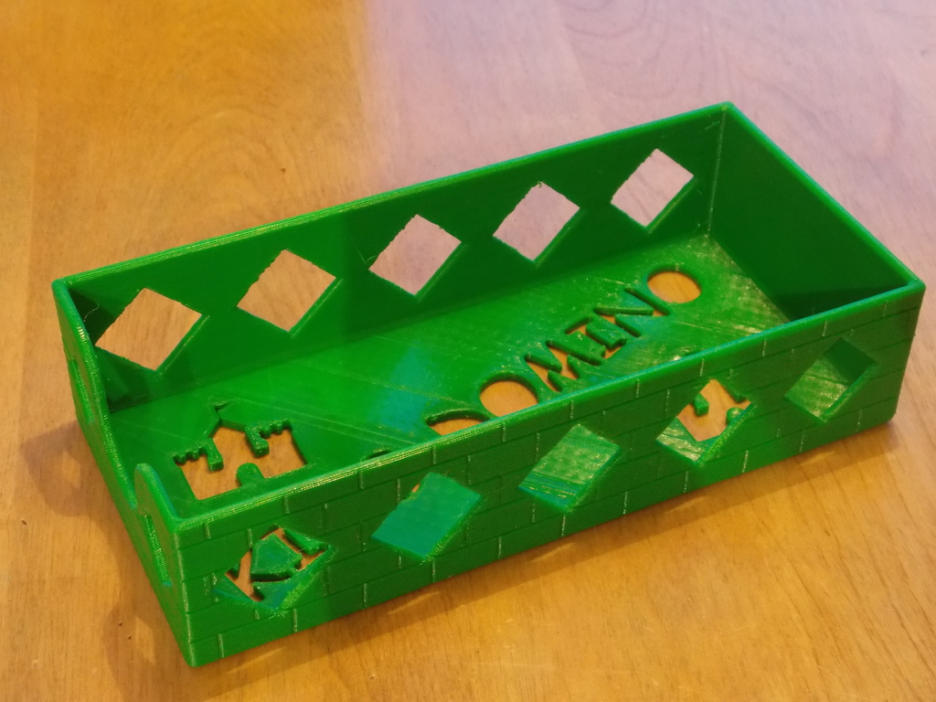 King Domino Board Game Card Box