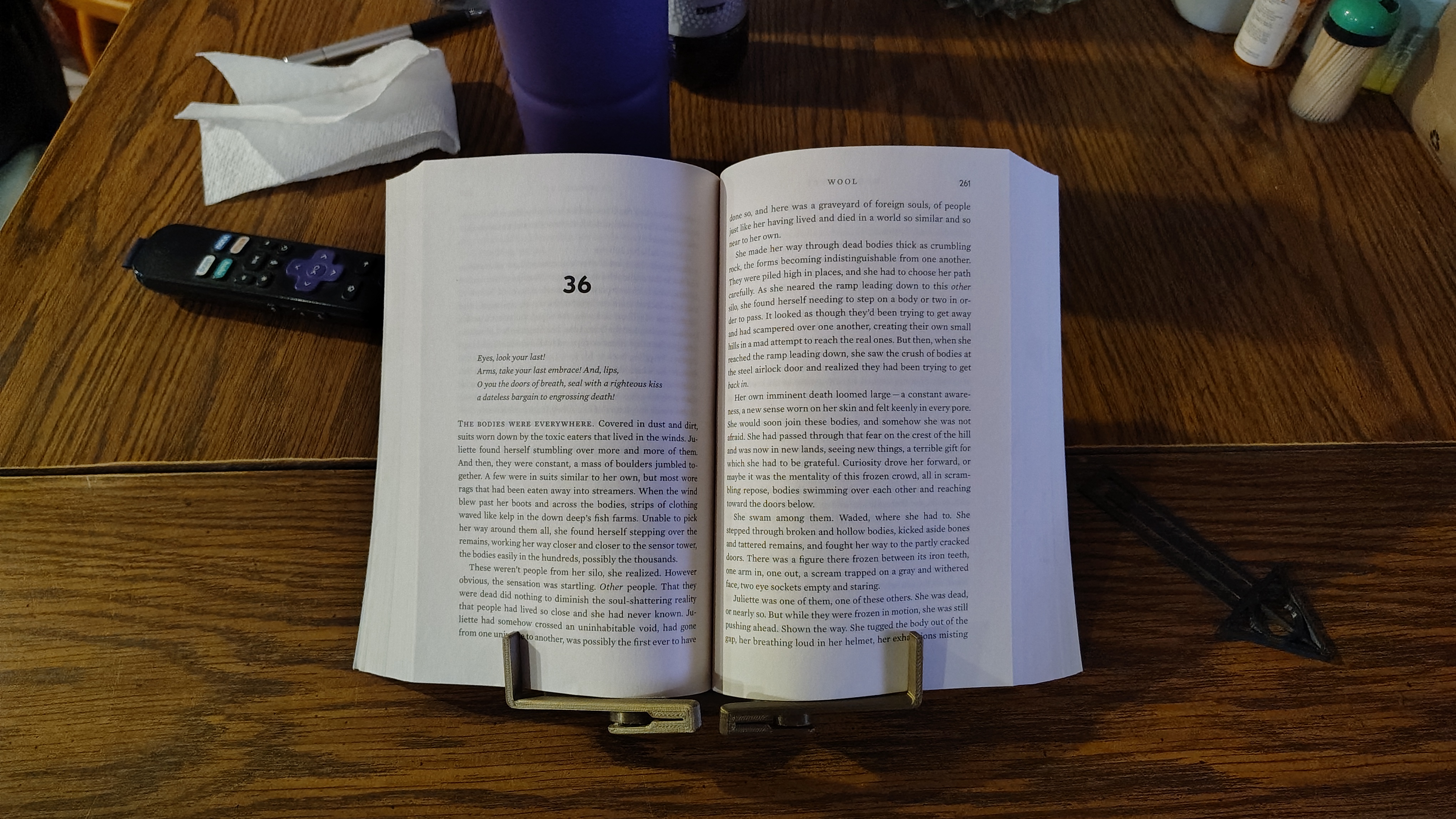 Hands-Free Book Holder REMIX 3D model thumbnail
