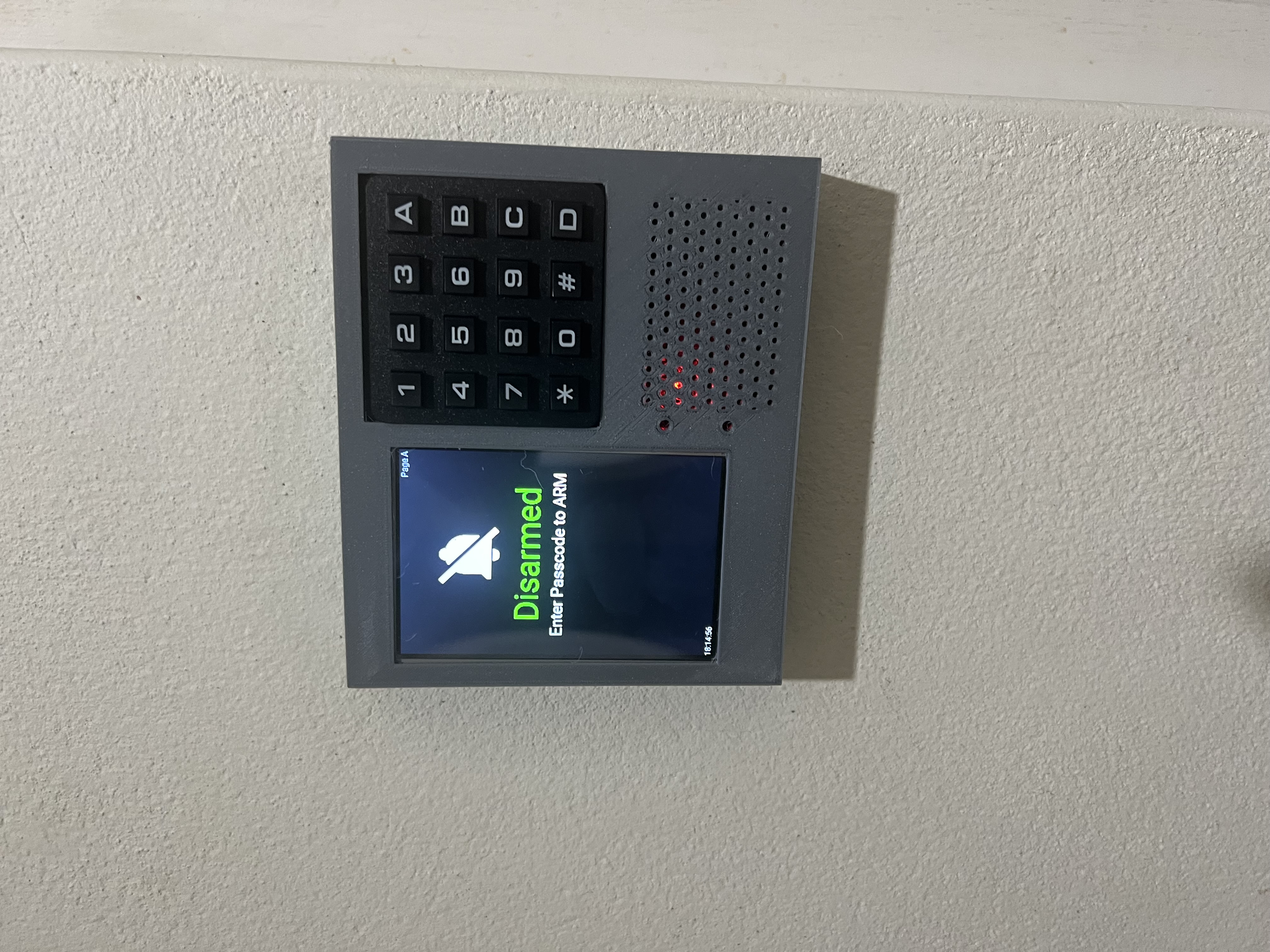 Home Assistant, ESPHome, ESP32 Keypad touchscreen