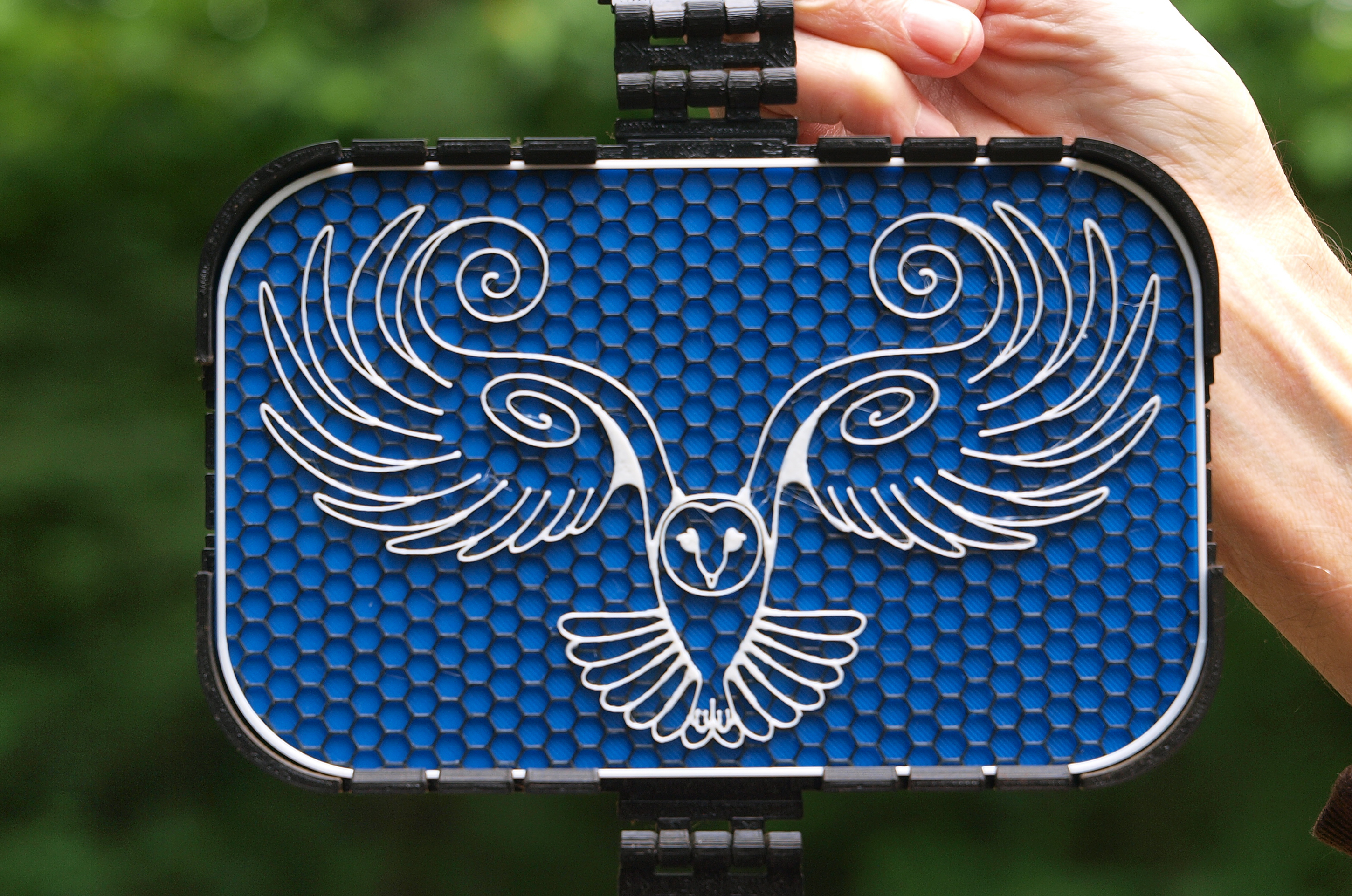 Owl in Flight sign