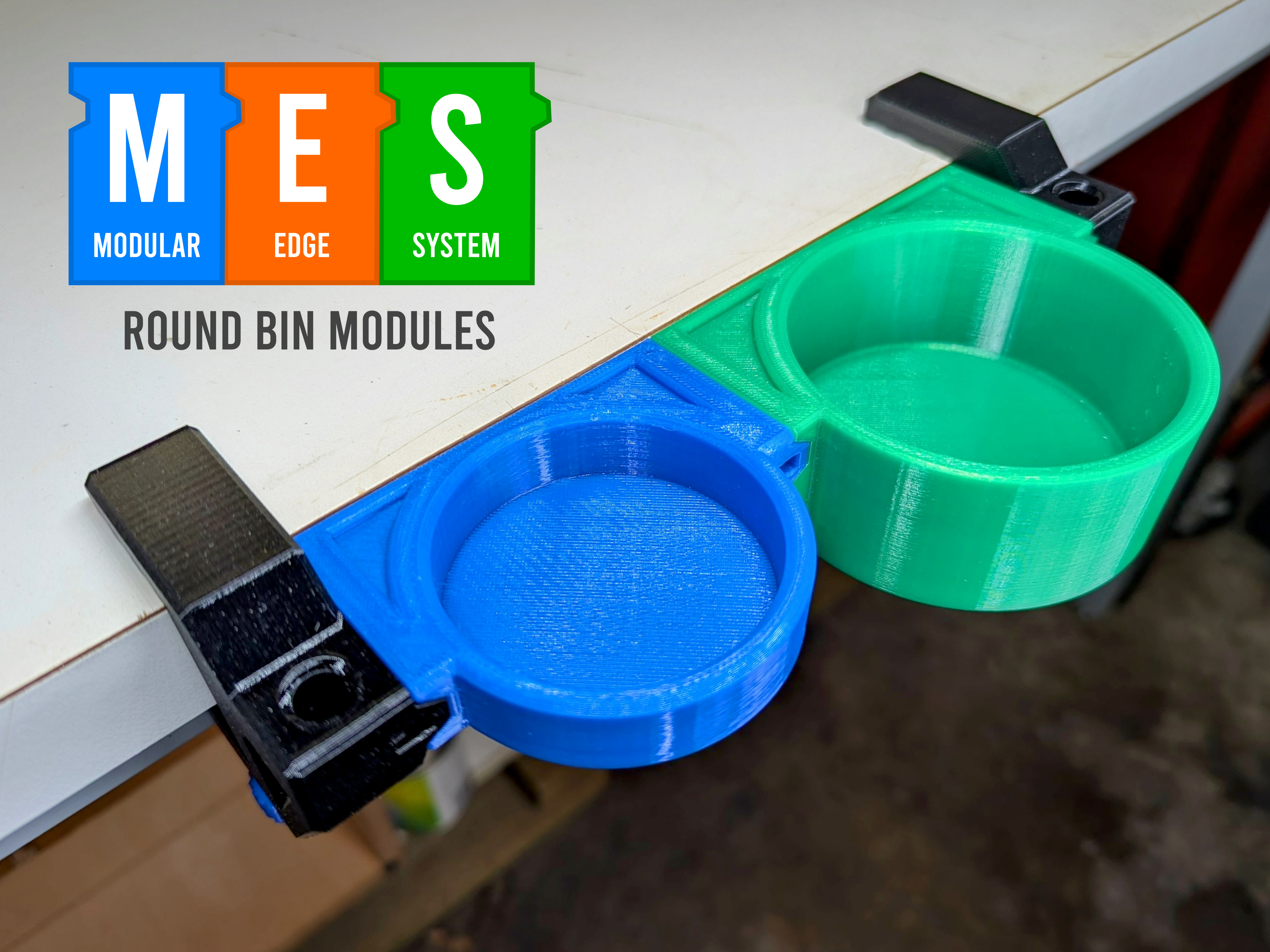 Modular Edge System: Interlocking Tool Organizer — miniatura 15