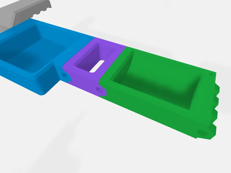 Modular Edge System: Interlocking Tool Organizer von 3D Chihuahua ...