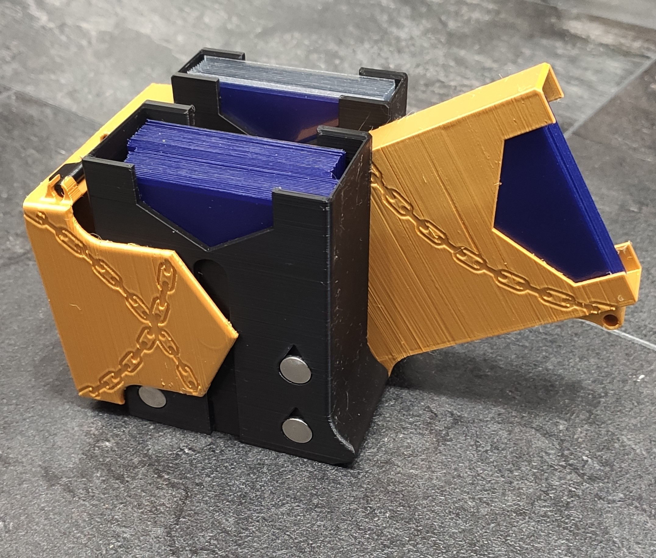 YuGiOh Modular Deck Box | Single & Double Sleeved