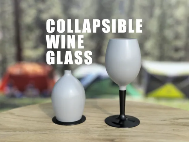 Collapsible Wine Glass