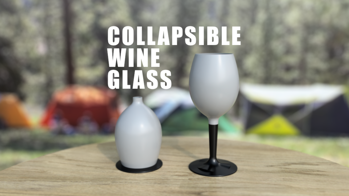 Collapsible Wine Glass