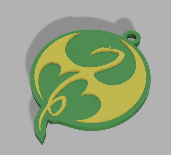 Llavero Iron Fist