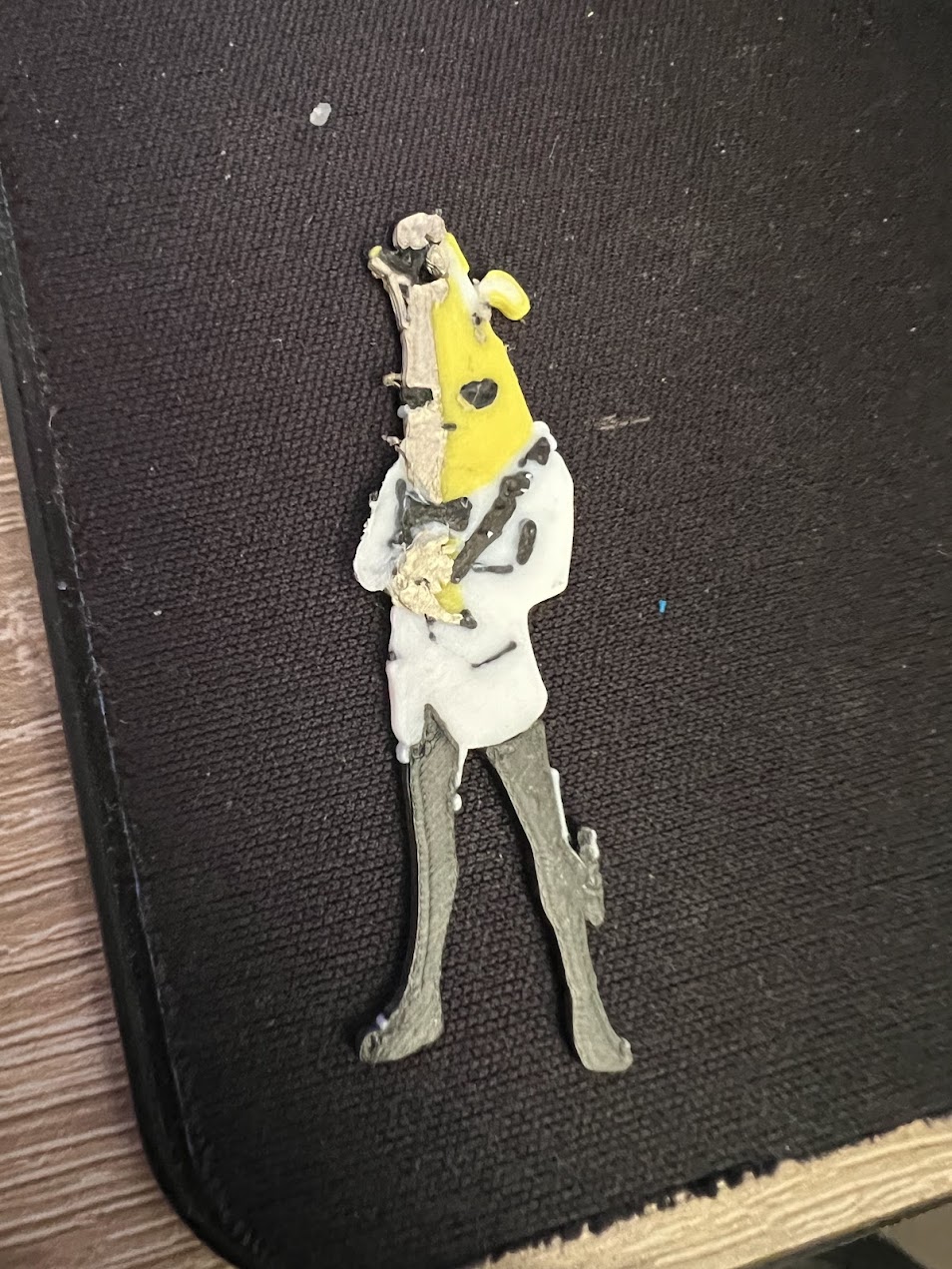 peely in suit keychain