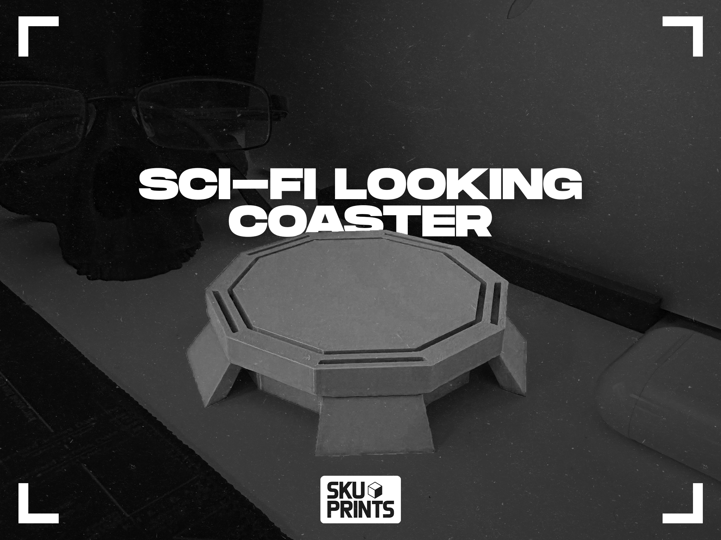 Sci-fi looking coaster