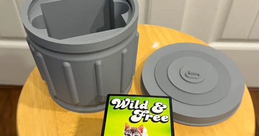 Bloomburrow MTG Commander Deck Box Trash Can by thatcaddad | Printables ...