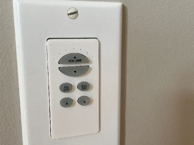 Nuvo Simplese Keypad Faceplate