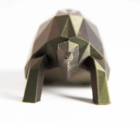 Miniatura 2 do modelo 3D low poly turtle