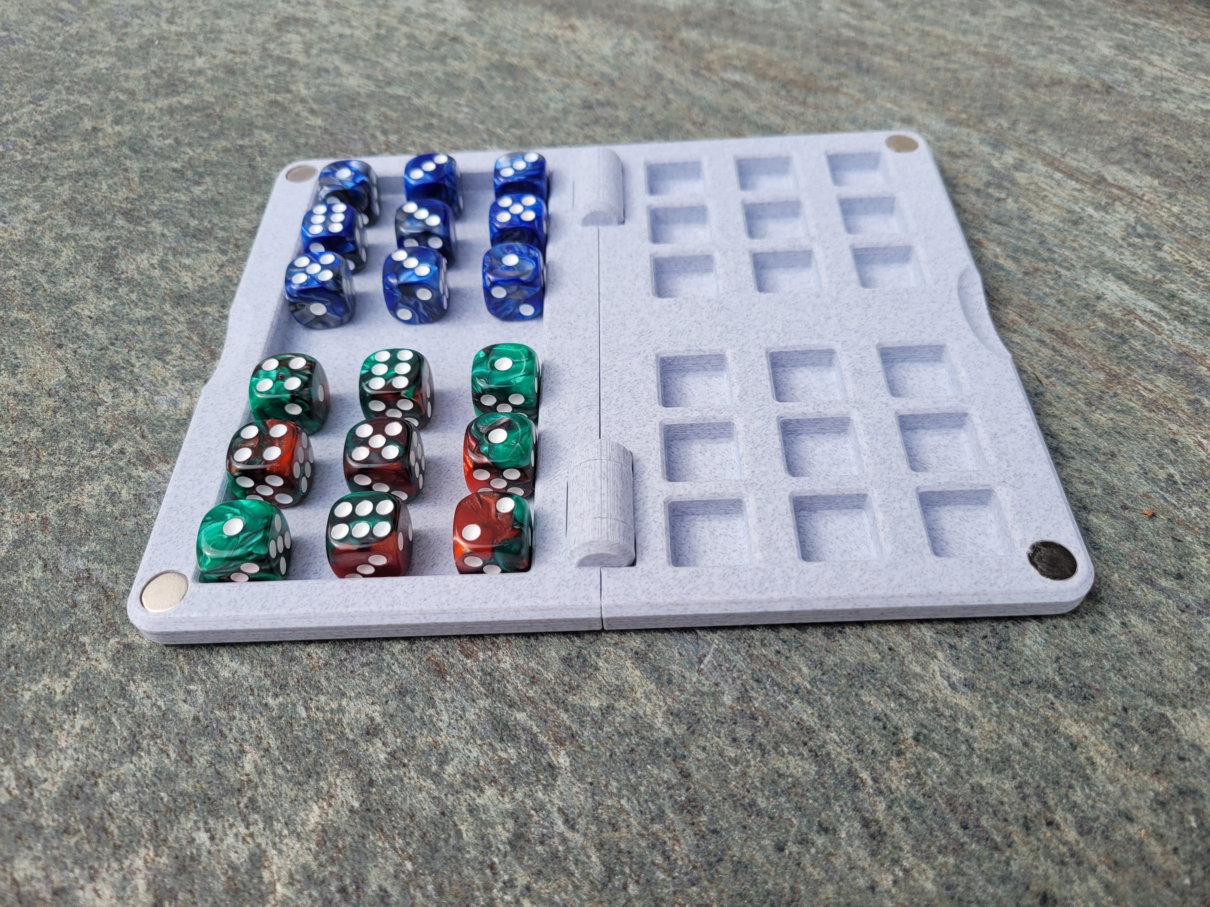 Big Knucklebones Game Board for 16 mm Dices